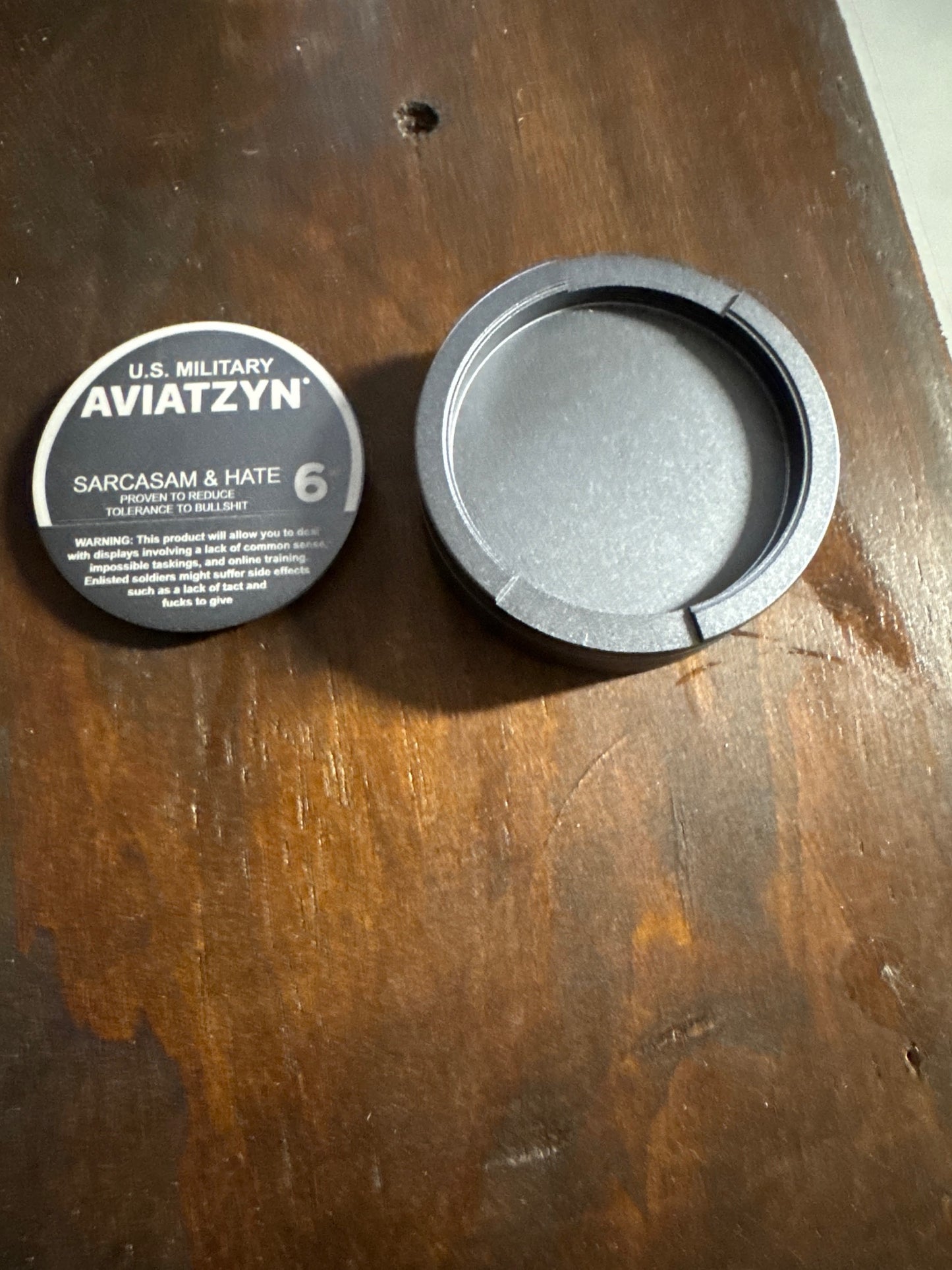 Snus/Zyn Pouch Container- Aluminum " Aviatzyn