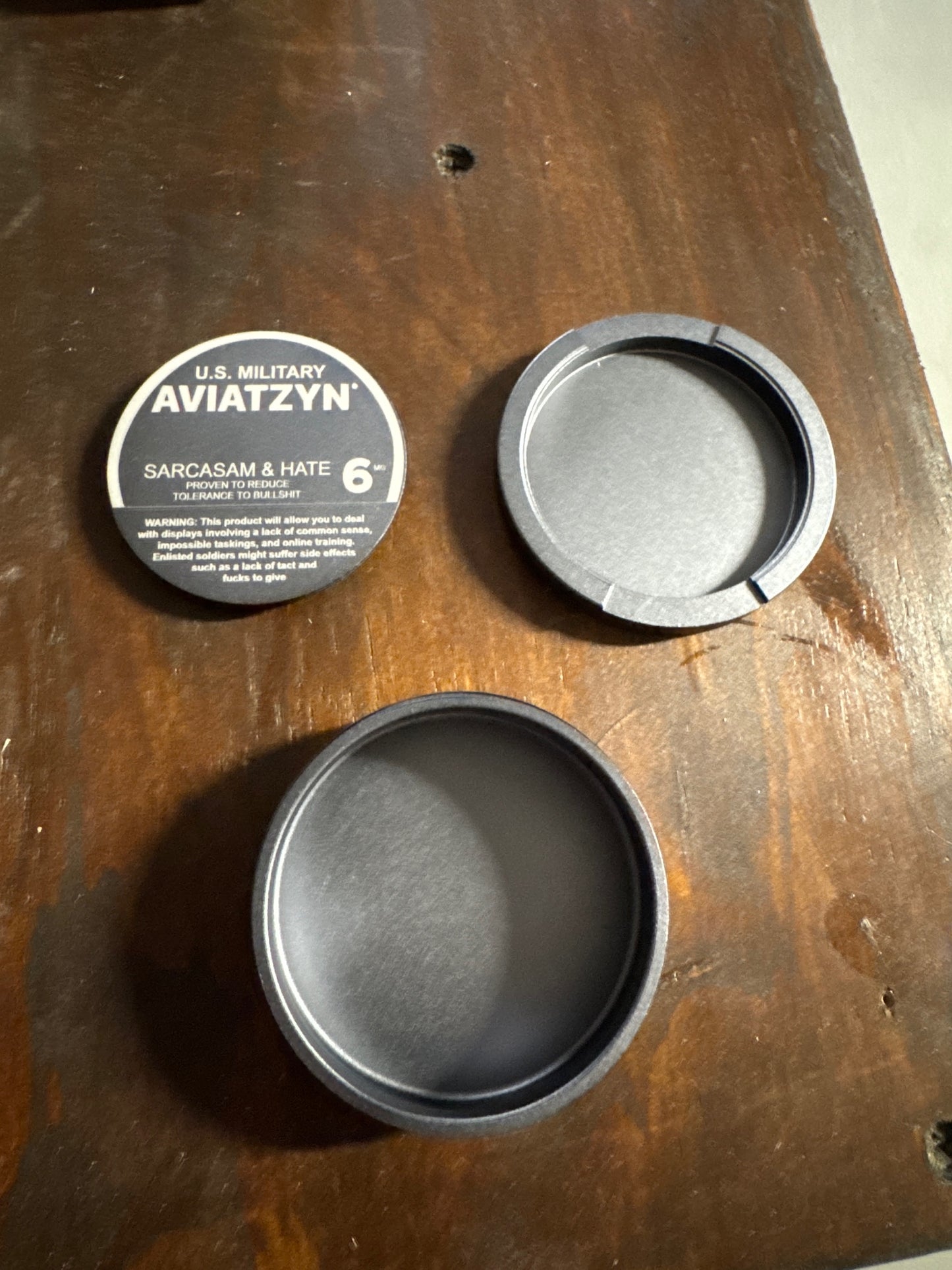 Snus/Zyn Pouch Container- Aluminum " Aviatzyn