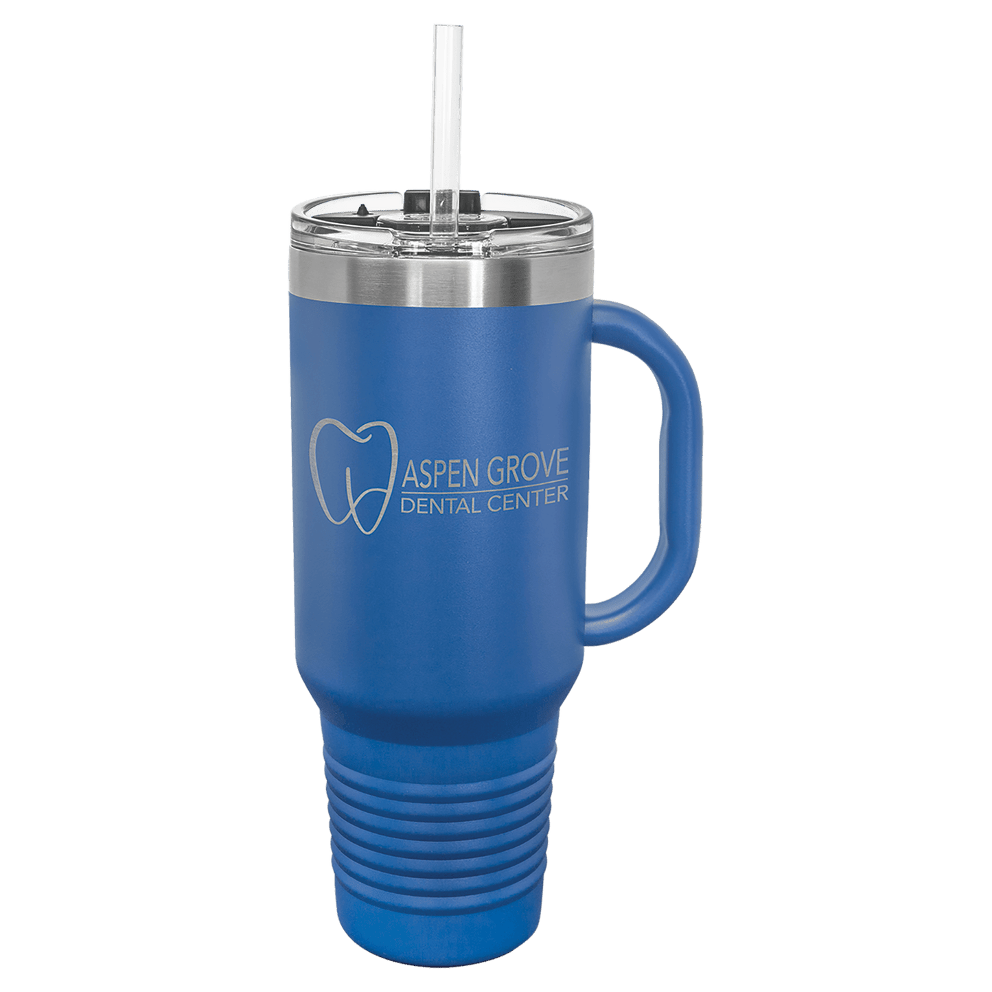 Camel 40 oz. Travel Mug with Handle, Straw Included